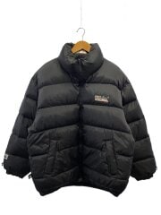 画像：ダウンジャケット/M/ポリエステル/BLK/無地/リバーシブル