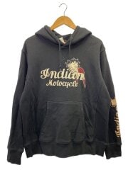 画像：パーカー/L/コットン/BLK