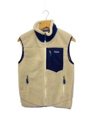 画像：クラシック・レトロX・ベスト_ベージュ/XS/ポリエステル/BEG
