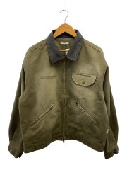 画像：ダックジャケット/L/コットン/KHK/無地/PE333031BW/使用感有