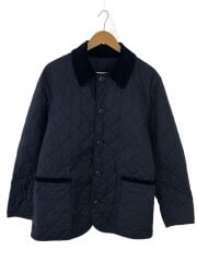 画像：キルティングジャケット/L/ポリエステル/ネイビー/U21U1KTJ01/カポックノット//
