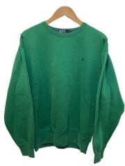 画像：スウェット/M/コットン/グリーン/90s