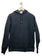 画像：Micro Logo Hooded Sweatshirt/M/コットン/BLK