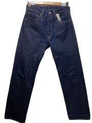 画像：ストレートパンツ/32/デニム/NVY/50155-0079