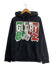 画像：GLOGANG/パーカー/S/コットン/BLK/プリント/IND4000C//