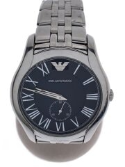 画像：クォーツ腕時計/--/ステンレス/BLK/SLV/AR1706