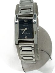 画像：クォーツ腕時計/アナログ/--/BLK/SLV