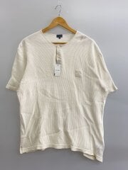 画像：Tシャツ/3/コットン/WHT/ワッフル//