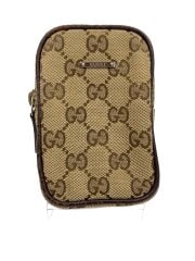 画像：シガレットケース/キャンバス/BEG/総柄/メンズ