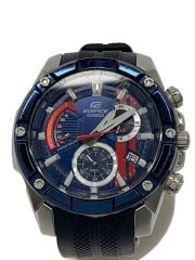 画像：クォーツ腕時計・EDIFICE/アナログ/BLK