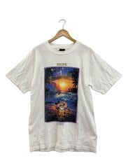 画像：Tシャツ/--/コットン/WHT/LASSEN/SEASIDE/90s/首元汚れ//