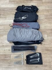 画像：T8-200-BK DOD/テント/8人用/ビッグワンポールテント T8-200-BK/ブラック/BLK