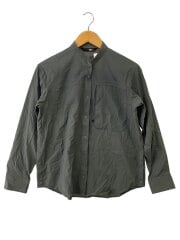 画像：HIKERS SHIRT_ハイカーズシャツ/S/ナイロン/GRY/無地//