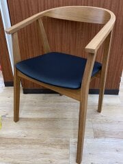 画像：ウッド/BLK/STOCKHOLM チェア