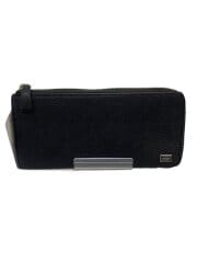 画像：CURRENT/LONG WALLET/カレント/L字ファスナーロングウォレット/BLK/052-02210
