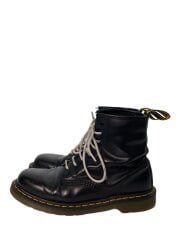 画像：ブーツ/UK9/BLK/レザー/AW006/8ホール/履きジワあり