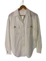 画像：Relax jersey SH/ジャケット/38/レーヨン/WHT/無地/460ISL80-0481