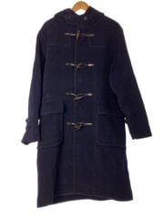 画像：ダッフルコート/M/ウール/NVY/無地/1225-139-9920