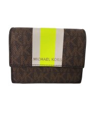 画像：3つ折り財布/PVC/BRW/モノグラム/レディース/36H1LCOF1V