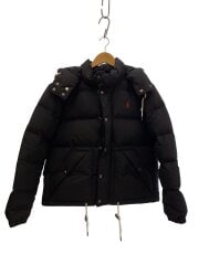 画像：ダウンジャケット/M/ポリエステル/BLK/無地