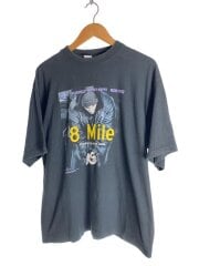 画像：8 MILE/EMINEM/90s/BASIC Cotton/Tシャツ/L/コットン/BLK/プリント/ムービー/