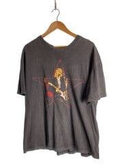 画像：NIRVANA/Kurt Cobain/90s/メモリアルスター/Tシャツ/コットン/BLK/プリント/バンド