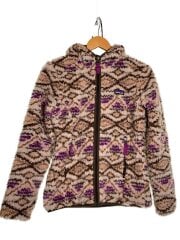 画像：フリースジャケット/XS/ポリエステル/BEG/総柄/23065FA13/RETRO-X FLEECE