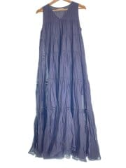 画像：ノースリーブワンピース/--/コットン/BLK/無地/19-040-900-9010-2-0