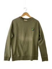 画像：スウェット/L/コットン/KHK/無地/FM00385KM0001