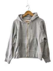 画像：ジップパーカー/4/コットン/GRY/OR-C0427