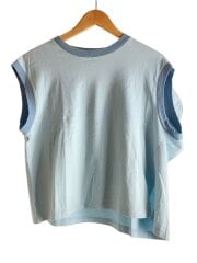 画像：INITIAL PULLOVER/Tシャツ/2/コットン/BLU/無地/SS24-RCS05