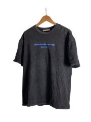 画像：Tシャツ/S/コットン/GRY/無地/CA0095