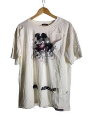 画像：Tシャツ/M/コットン/WHT