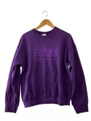 画像：80-90s/USA製/スウェット/L/コットン/パープル/