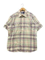 画像：半袖シャツ/XXL/コットン/マルチカラー/チェック