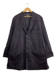 画像：20/COTTON TWILL TAB DETAIL JACKET/2/コットン/BLK/UW-J03-081//