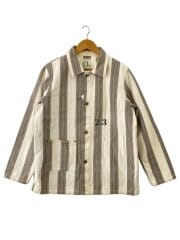 画像：PADLOCKER/カバーオール/XL/コットン/ストライプ/WRD-18-AW-11//