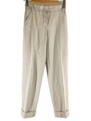 画像：ボトム/36/シルク/WHT/無地