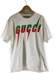 画像：ブレードプリントTシャツ/M/コットン/IVO/565806 XJAZY