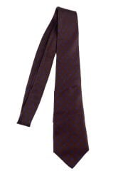 画像：ネクタイ/シルク/BRW/総柄/メンズ