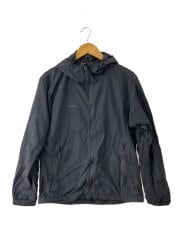 画像：Hiking WB Hooded Jackeナイロンジャケット/M/ポリエステル/BLK/無地/1012－00