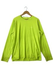 画像：Cormac Crew LS/長袖Tシャツ/L/ポリエステル/GRN/無地/X000010291//