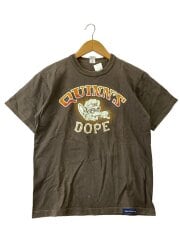 画像：QUINNS DOPE/ジョンソンモーターズ/Tシャツ/M/コットン/BRW/プリント//