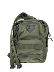 画像：One Shoulder Bag/ショルダーバッグ/ナイロン/KHK/無地/HM31GD056