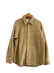 画像：HOMESPUN TWEED SHIRT BLOUSON/タグ付き/1/ウール/BEG/無地/A25AB04H//
