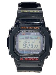 画像：ソーラー腕時計/デジタル/ラバー/BLK/GWX-5600-1JF