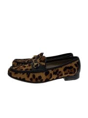 画像：ローファー/37.5/BRW/ハラコ