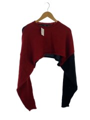 画像：ニット・セーター(厚手)/2/モヘヤ/RED/YM-K75-645