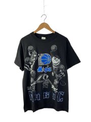 画像：ORLANDO MAGIC/ルーニーテューンズ/バスケ/Tシャツ/L/コットン/BLK/プリント