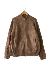 画像：カーディガン(厚手)/3/ウール/BRW/253-91202//